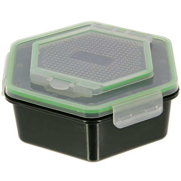 NGT 1.5L Maggot Box with Opening Second Lid / Tārpu kastīte