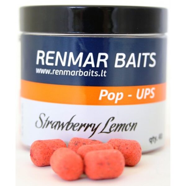RENMAR Pop Up Strawberry Lemon, Zemeņu citrona pop up, 12*16mm