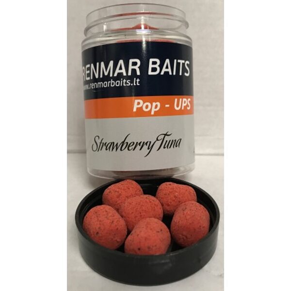 RENMAR Pop Up Strawberry Tuna, Zemeņu Tun pop up, 12*16mm