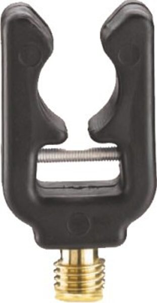 Mistrall Flexi Ledger Rod rest, Makšķeru turētājs melns ar atsperi