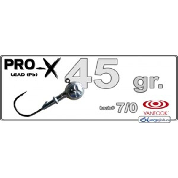 Džig galvas PRO X izmērs 7/0 jig head 4 līdz 45 grami jig head