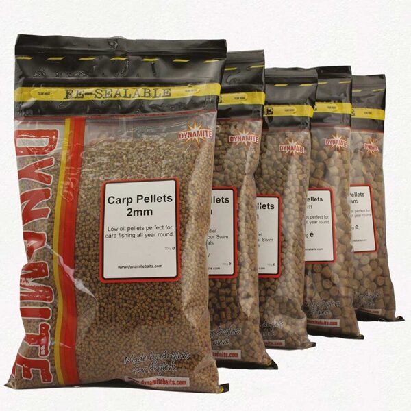 Dynamite Carp Pellets – Low Oil, Karpu peletes 2mm/4mm/6mm/8mm/11mm