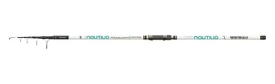 MISTRALL NAUTILIO SURF TELESCOPIC CASTING ROD 4.50 m / 100-250g / Teleskopiskais jūras makšķerkāts bušu copei un samiem