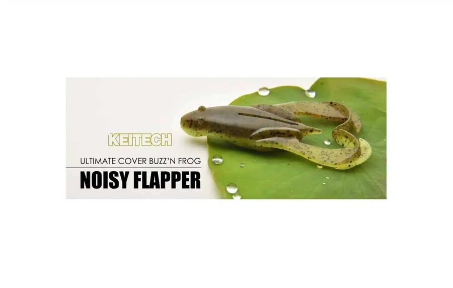 Keitech Noisy Flapper Lure 3.5"/9cm, Gumijas māneklis VARDĪTE