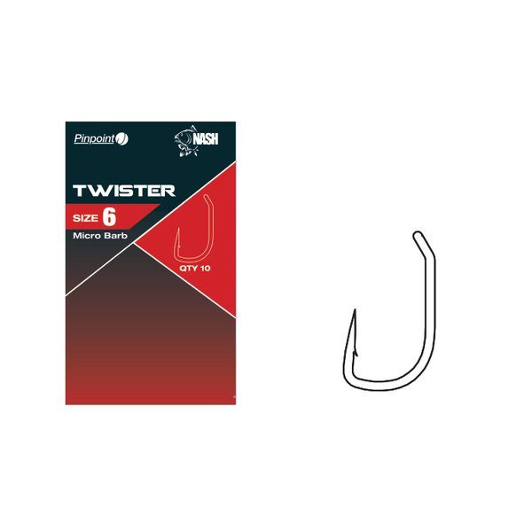 NASH Twister āķi dažādi izmēri