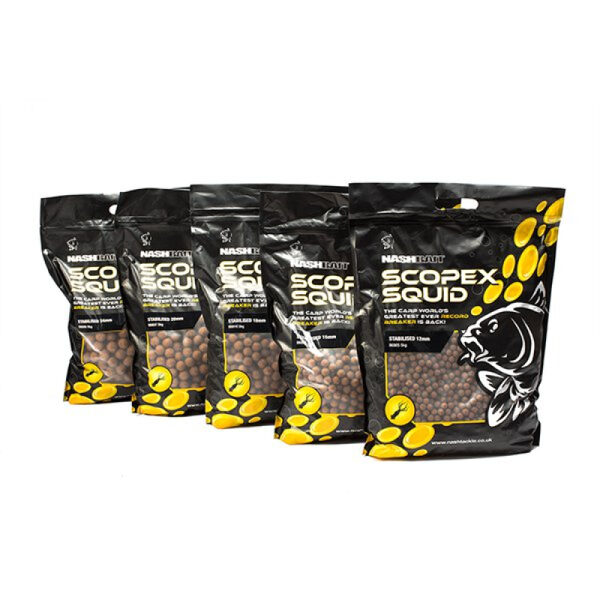 NASH Scopex Squid Boilies - SCOPEX BOILAS