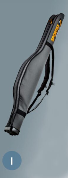 SPORTEX Spoon bag for 2 rigged rods (I) - Soma 2 pilnībā aprīkotiem kātiem (115cm)