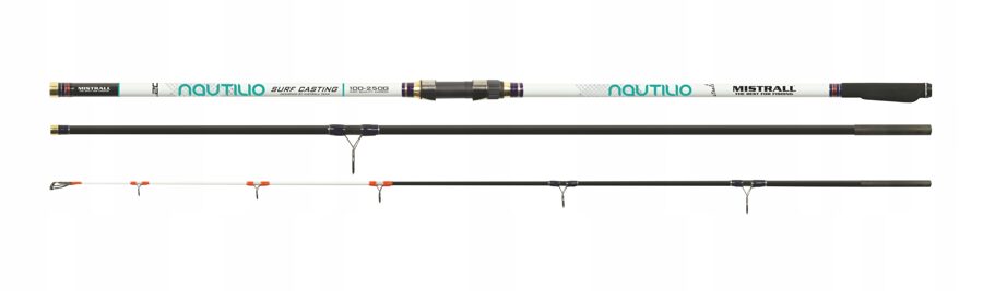 MISTRALL NAUTILIO SURF CASTING ROD 4.50 m / 100-250g / Jūras makšķerkāts bušu copei un samiem