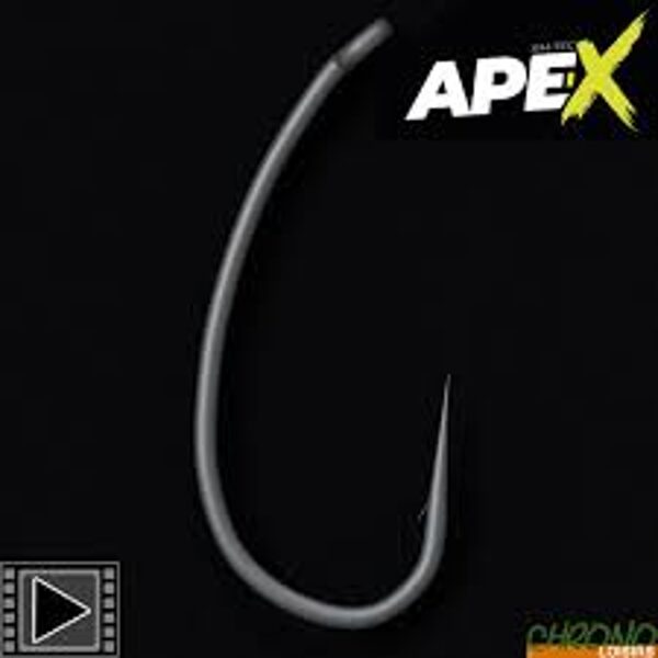 Ape-X Medium Curve Hooks, Izliektie āķi