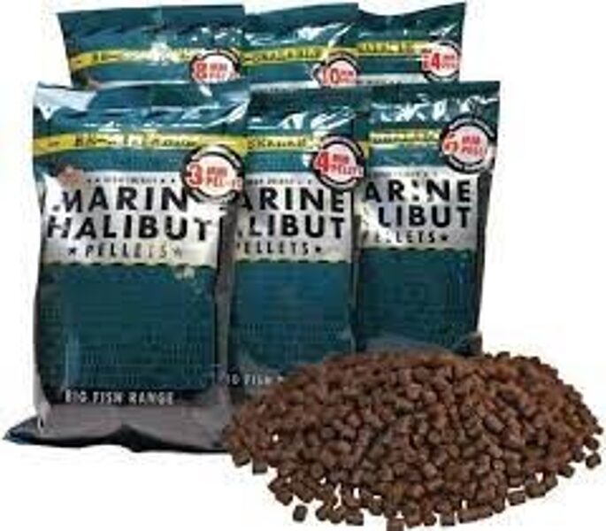 Marine Halibut Pellets - Paltusa garšas peletes no Dynamite, 