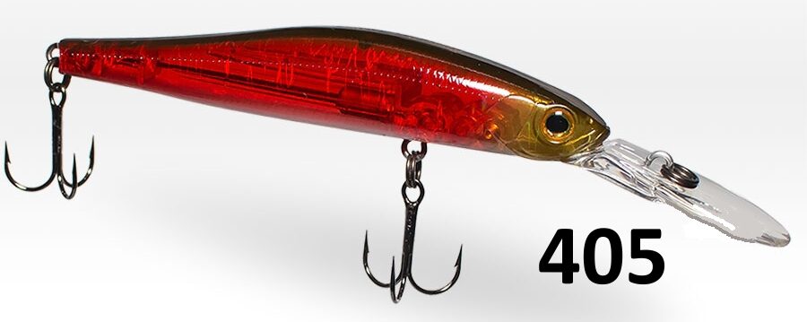 Vobleris Zip Baits Rigge Deep 90SP / Cietais Māneklis Līdakām , Asariem