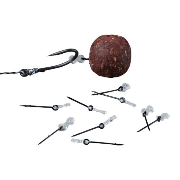BAIT SPIKE & RINGS 8 mm , 11 mm , 15 mm / 10 pcs Extra Carp