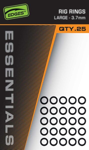 FOX EDGES™ ESSENTIALS RIG RINGS / Metāla gredzeni 3 izmēri