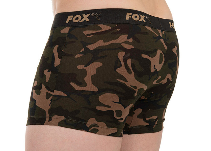 FOX CAMO Boxers, Apakšbikses kamuflāžas krāsā M/L/XL - 3gab
