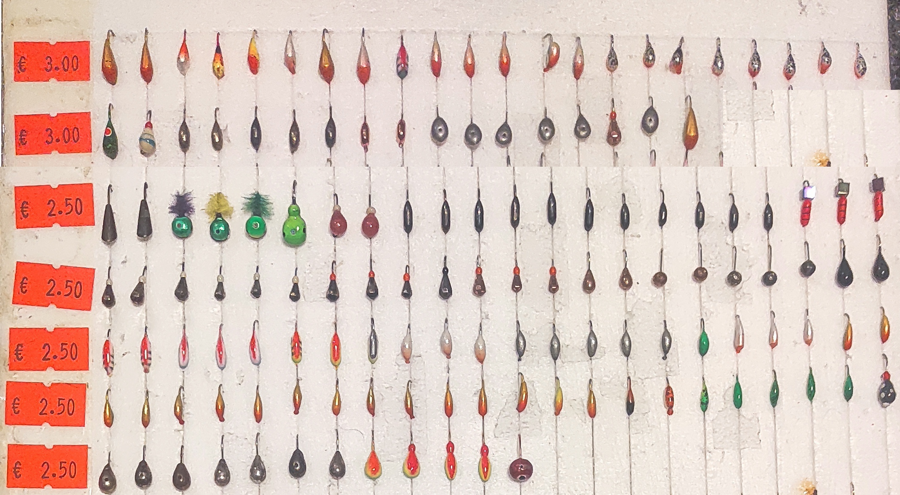 Ziemas māneklis , wolframa mormiška , dažādi izmēri, svari un krāsas