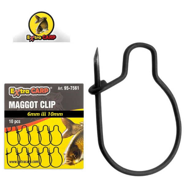 Extra Carp MAGGOT CLIP 10 mm / 10 pcs
