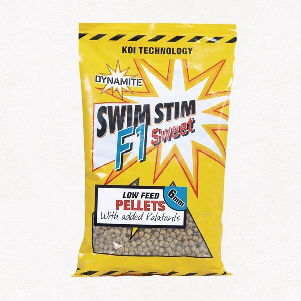 Dynamite Swim Stim F1 Sweet Pellets, F1 saldās peletes 2mm/4mm/6mm/8mm