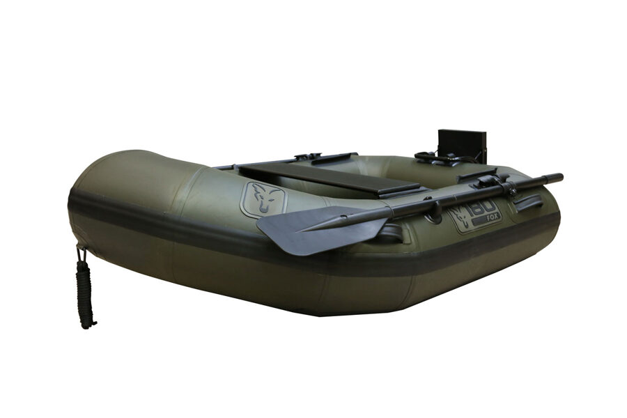 FOX 180 Green Boat / Slat Floor, Viegla, kompakta 1,8m gara piepūšamā laiva