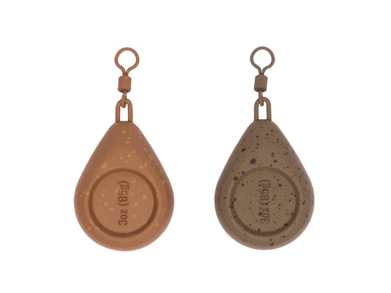 Trakker FLAT PEAR SWIVEL LEADS, Svins 2oz(57gr) - 5oz(141gr)
