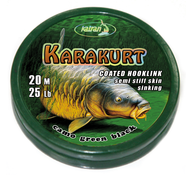 KATRAN Karakurt pavadiņu materiāls ar pārklājumu, 15Lb, 20Lb, 25Lb
