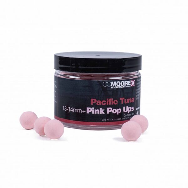PACIFIC TUNA PINK or WHITE POP UPS rozā vai balti 13-14mm