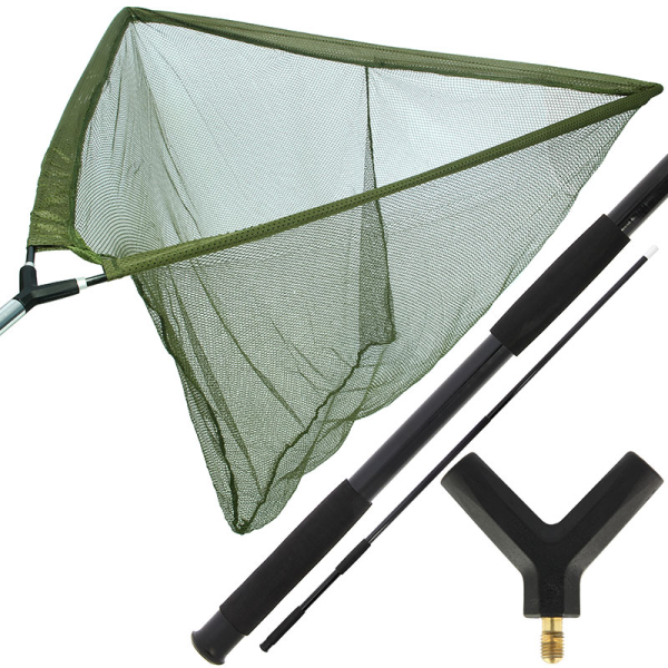 107cm tīkliņš ar 2m teleskopisko kātu komplekts