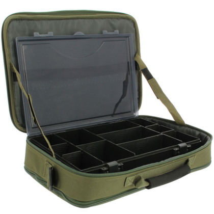NGT Box Case Tackle Bag, Sīkumu kaste un pleca soma