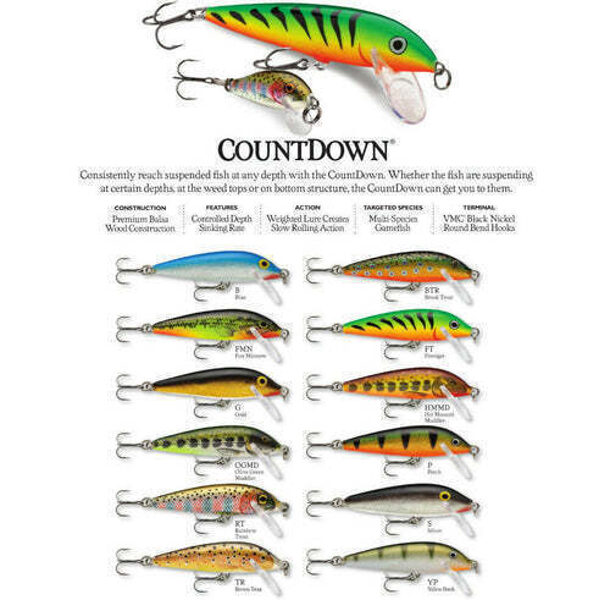 Vobleris Rapala Countdown Elite 5cm/5g