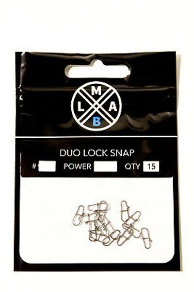 Karabīnes LMAB Duo Lock Snap / Top1 izturīgākās karabīnes / Iepakojumā 15gab