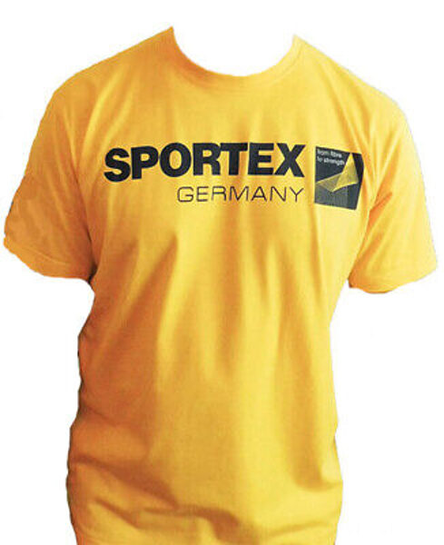 SPORTEX BRAND LOGO T-SHIRT (YELLOW) 