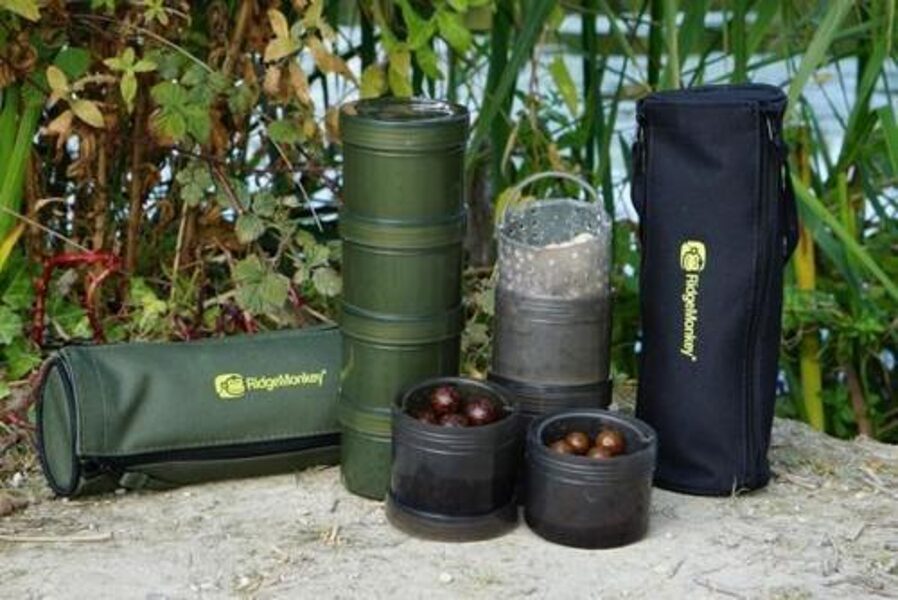 RM Modular Hookbait Pots, Ēsmas trauciņi kompaktā somiņā
