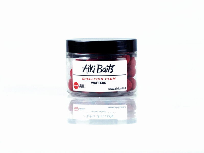 AIKI Shellfish Plum wafters, Vafteri Vēžveidīgie Plūme 14mm