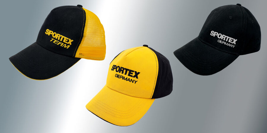 SPORTEX cepure ar nagu, Dzeltena, melna - 3 veidi