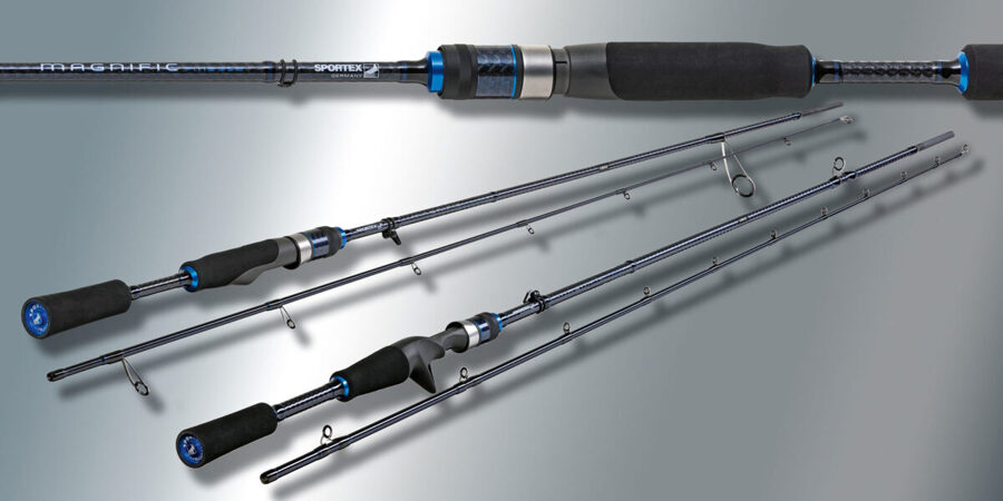 SPORTEX MAGNIFIC FINESSE, Predator(Plēsoņu)/Ultra light(Vieglie) Spiningi 215cm/3 - 15gr(Baitcast)