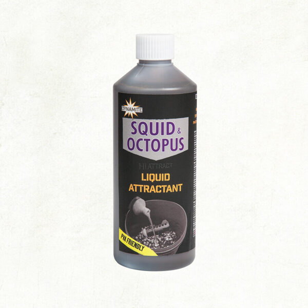 Dynamite Squid & Octopus Liquid Attractant, Kalmārs/astoņkājis atraktors 500ml