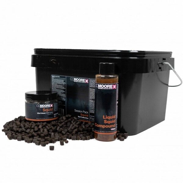 CCMOORE Squid SESSION Pack , Kalmāra garšas iebarošanas paka 