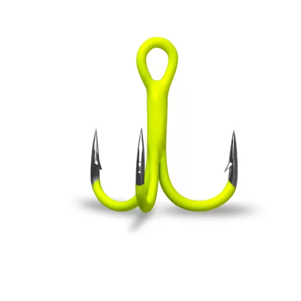 Trīsžubura āķi Gurza Hooks ST -36 UV CHARTREUSE